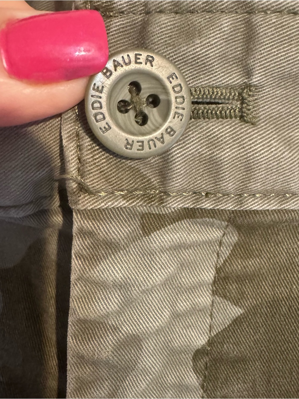 Eddie Bauer CAMO Casual Women's Shorts SIZE: 16 #P - Picture 2 of 8